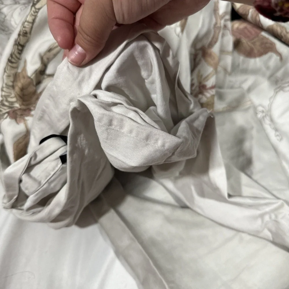 USED $350 Michael Aram [ Queen ] Antique‎ Cherry Blossom Duvet Cover